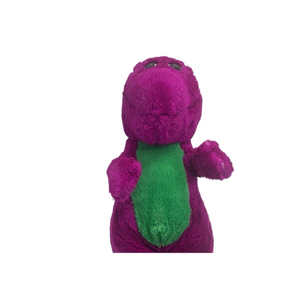 Vintage Barney The Dinosaur 12" Plush 1992 Lyons Group Purple Stuffed Toy - Picture 10 of 15